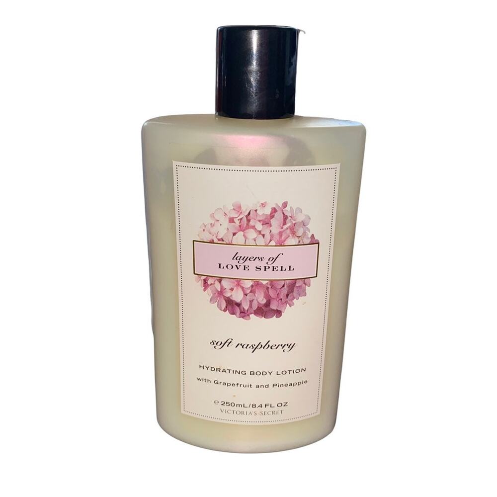 Victoria Secret's Layers of Love Spell Soft Raspberry Body Lotion 250 ML/8.4 oz